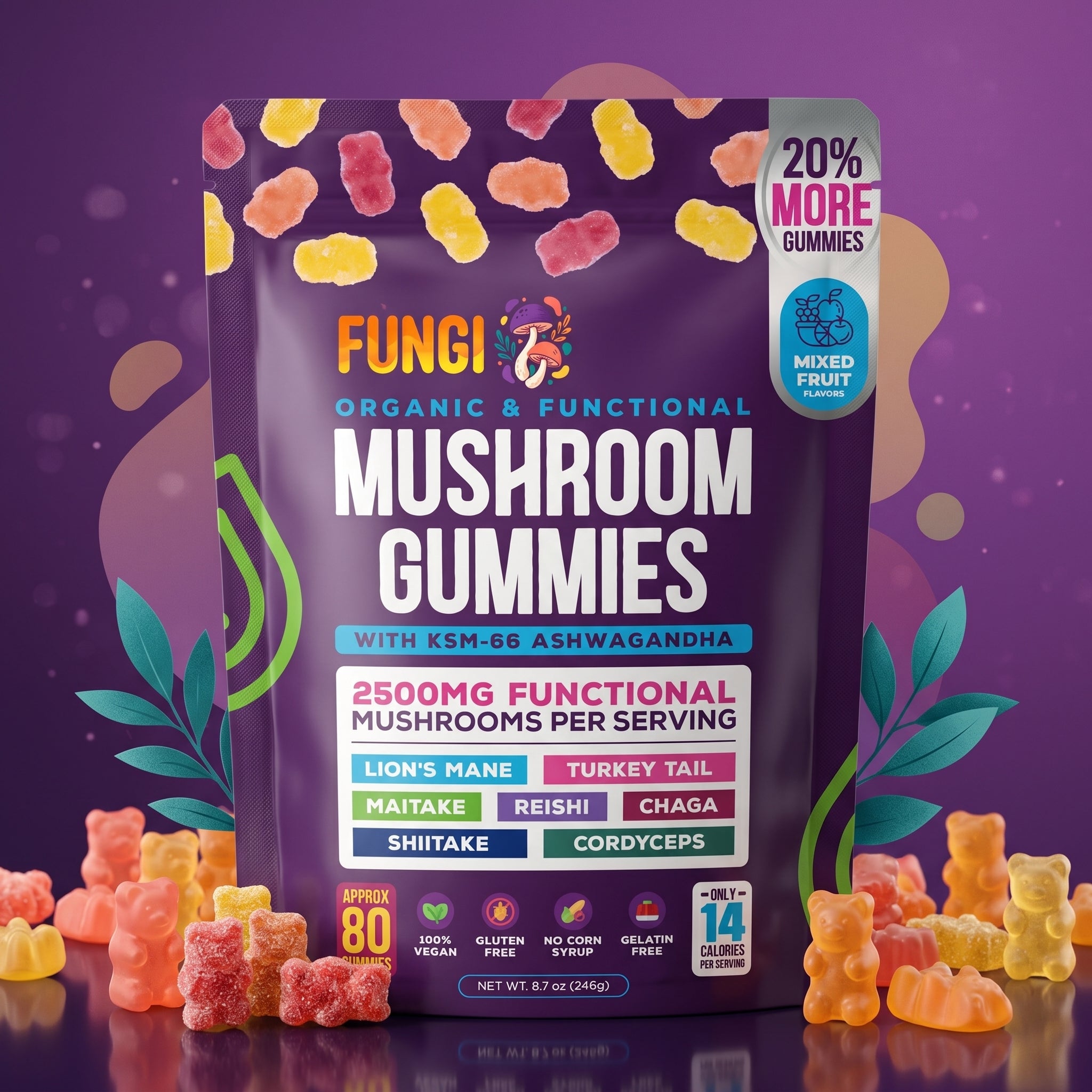 Fungi - Gomba gumicukor