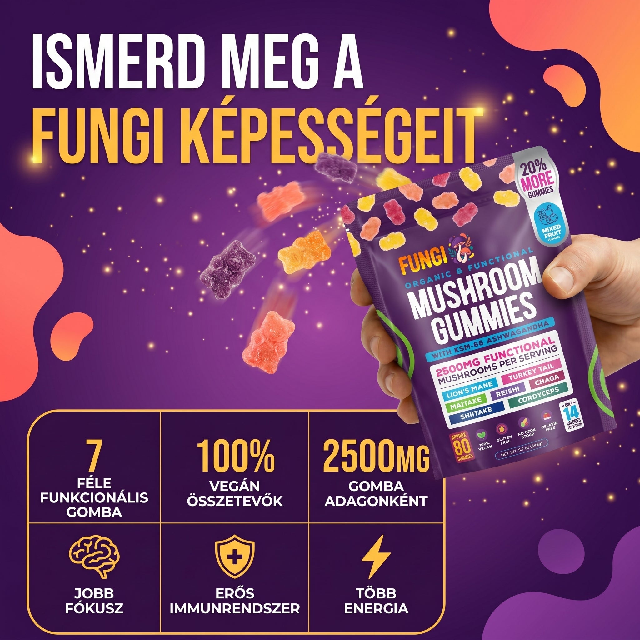 Fungi - Gomba gumicukor